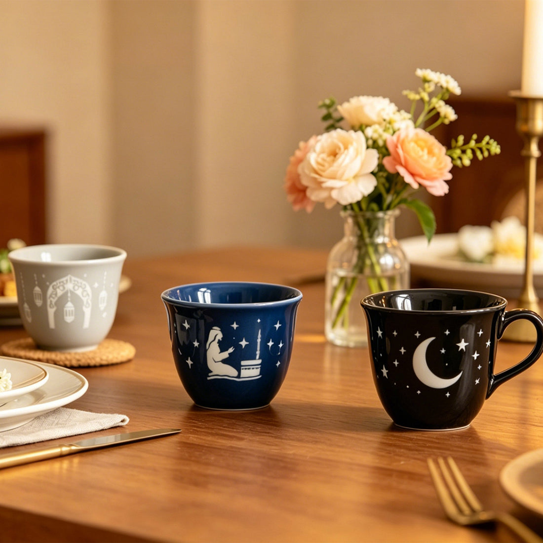 Donglin Homeware Bulk Gahwa Cups Wholesale Custom Arabic Coffee Cups Manufacturer