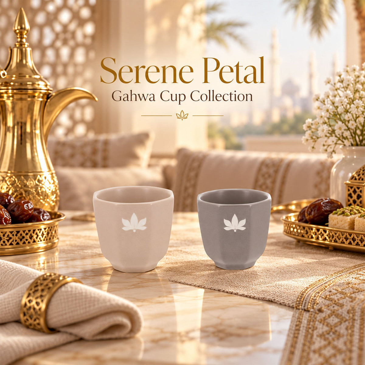 Custom Lotus Gahwa Cups: How Can Brands Develop the Serene Petal Collection for Retail and Gifting?