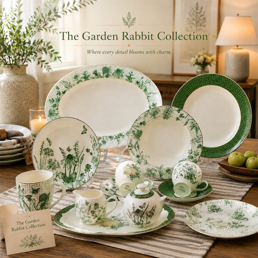 The Garden Rabbit Collection: B2B Ceramic Sourcing with Easter Topic