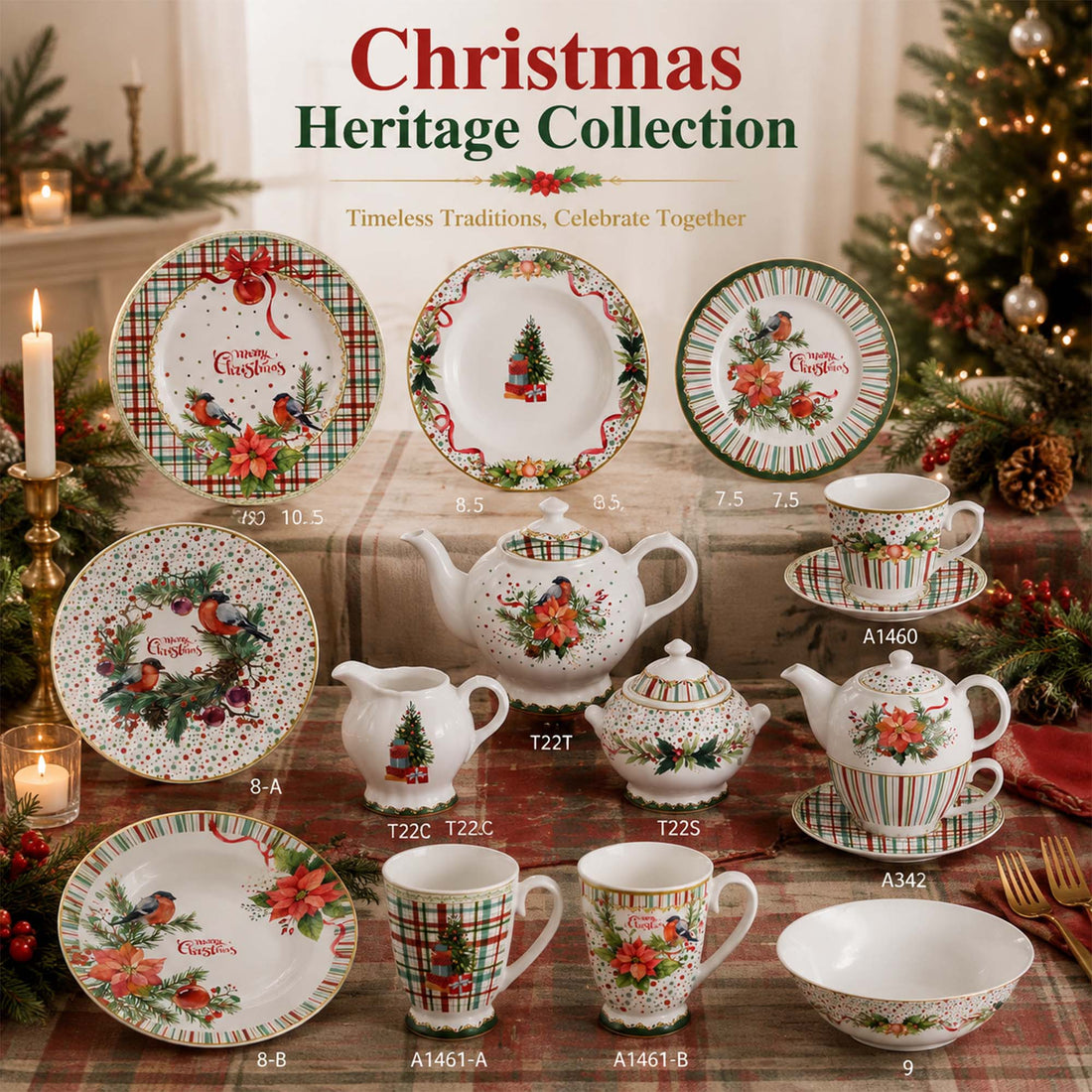 Boost Your Q4 Sales: Christmas Heritage Collection (Customizable OEM/ODM)