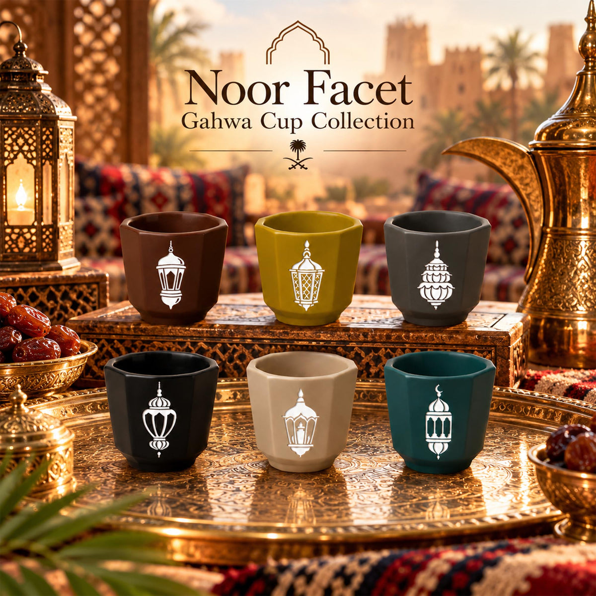 Custom Ramadan Coffee Cups: How Can Brands Develop a Noor Facet Gahwa Collection?