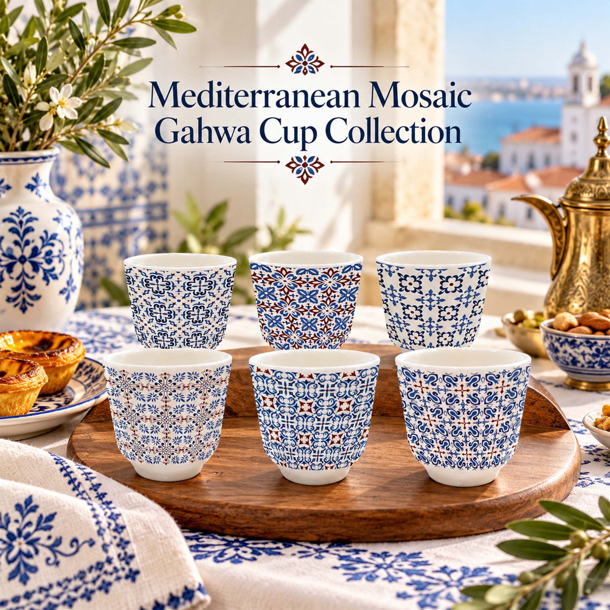 Donglin Homeware — Gahwa-Tassen mit Mosaikdekor: Wie entsteht eine mediterrane Kaffee- und Geschenkkollektion?