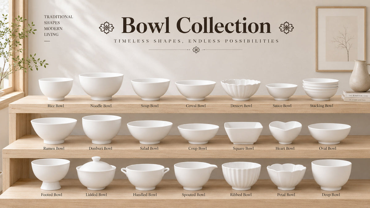 Custom Bowl Wholesale | Ceramic & New Bone China OEM/ODM Service