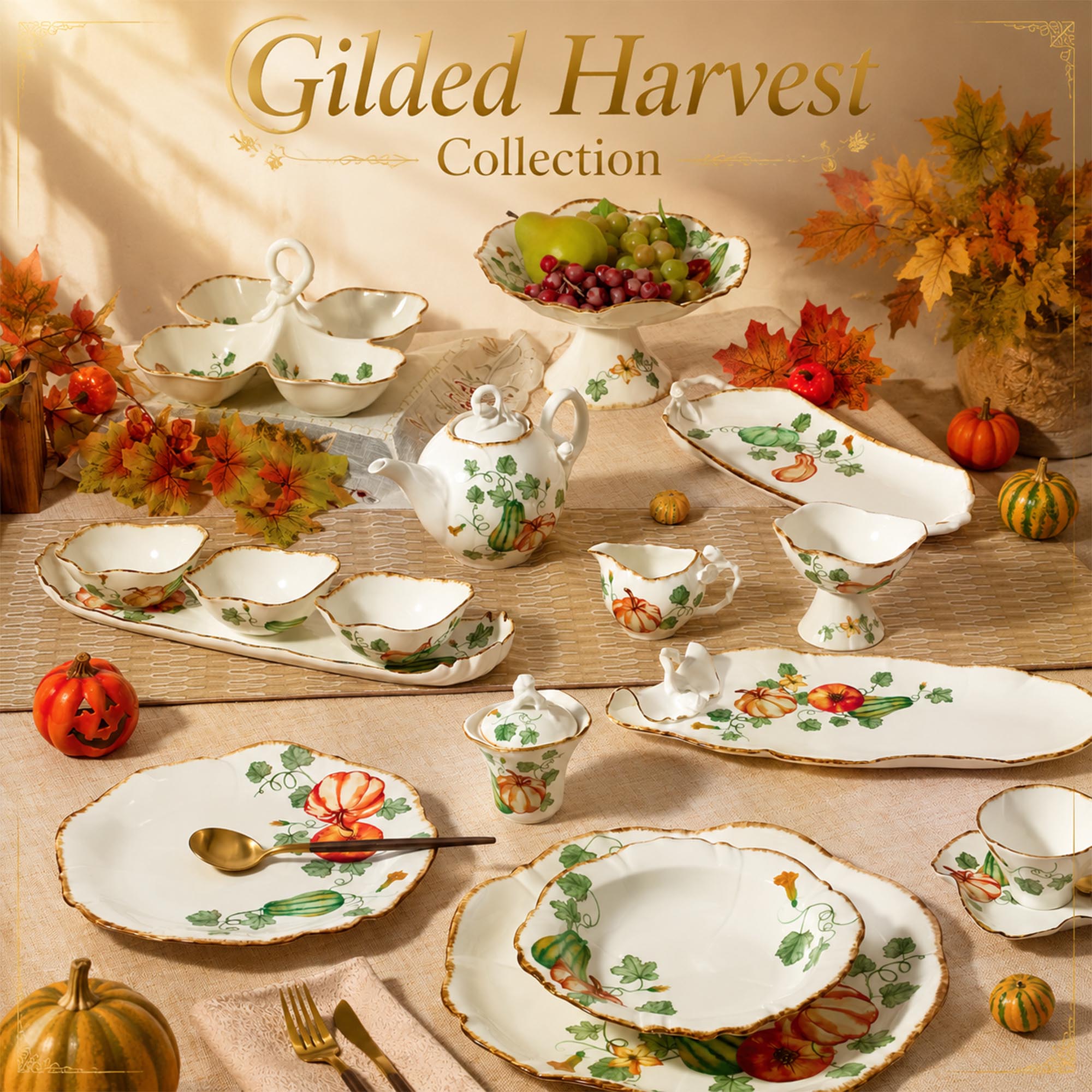 Donglin Homeware Gilded Harvest Collection