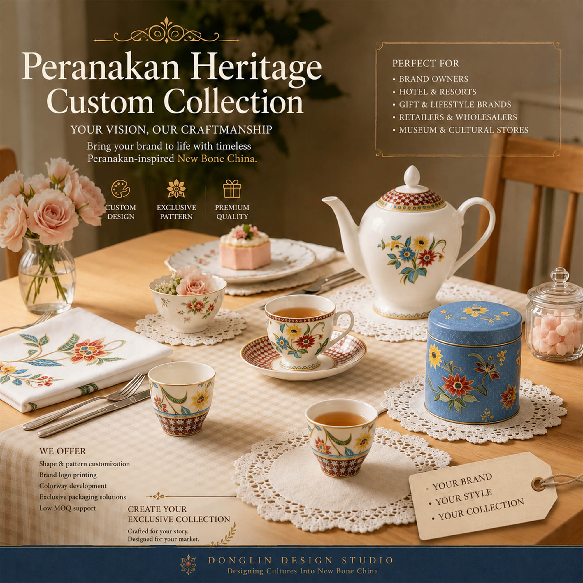 Donglin Homeware Peranakan Heritage Collection