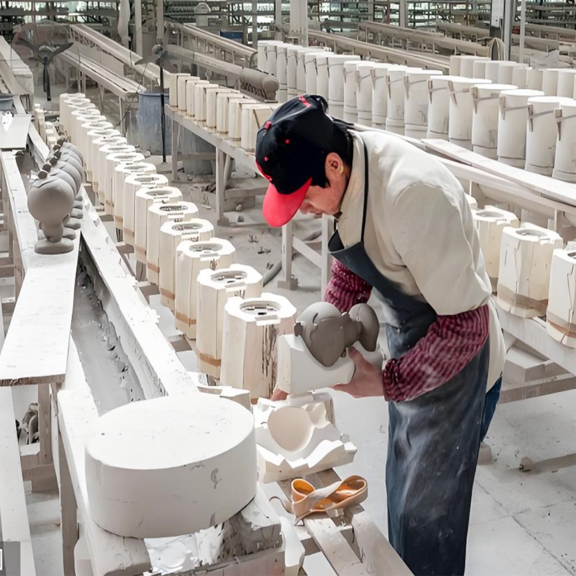 4. Donglin Homeware Production Process - Green Body Drying