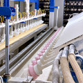 Donglin Homeware Ceramic Production Process - Glaze with Machine