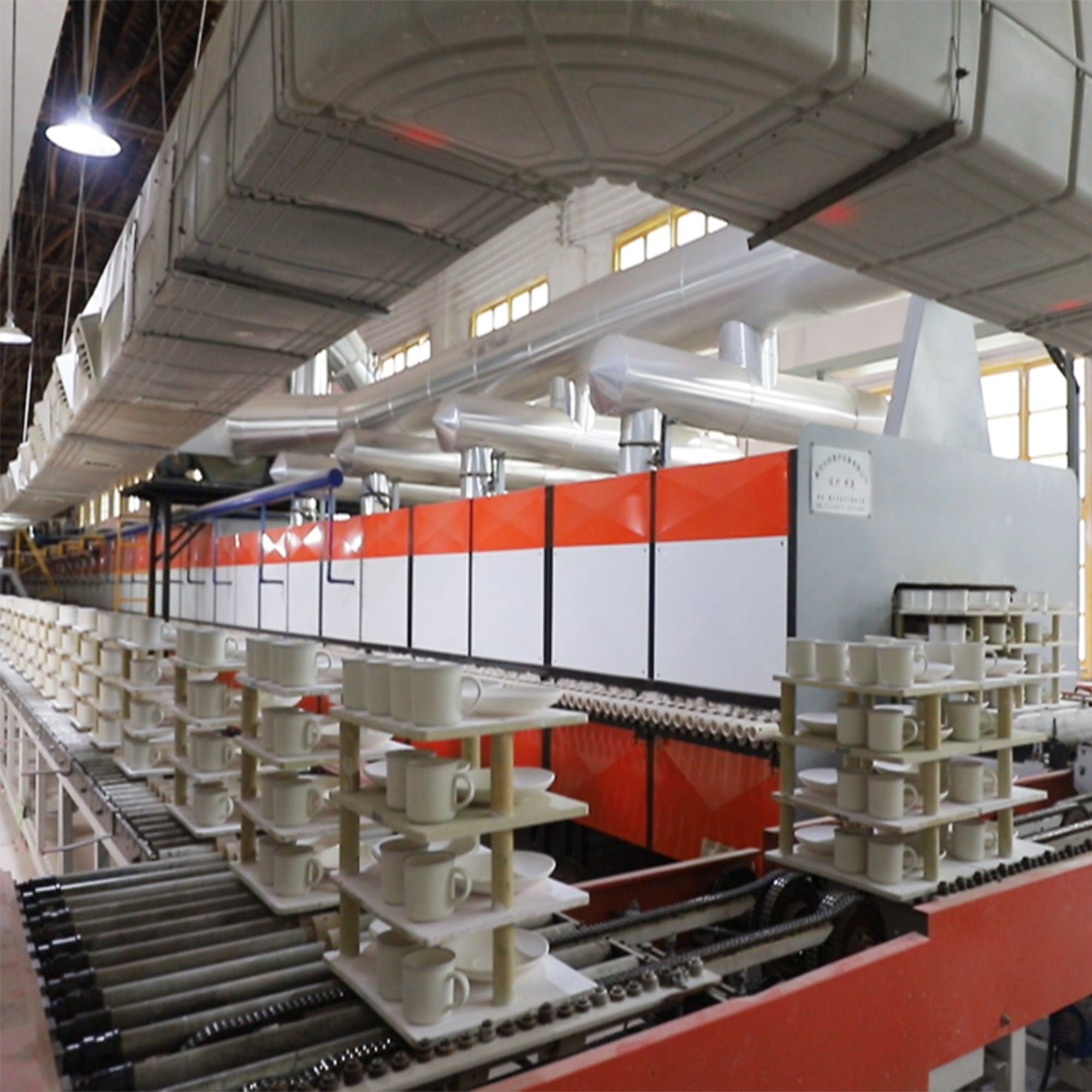 7. Donglin Homeware Production Process - Kiln Loading - Artificial