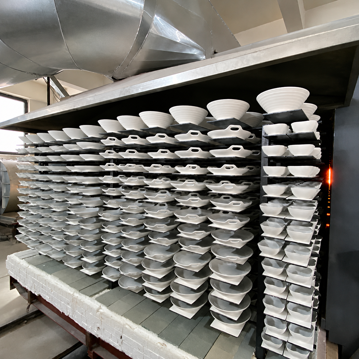 Donglin Homeware Ceramic Production Process - High-temperature Firing Kiln and durable