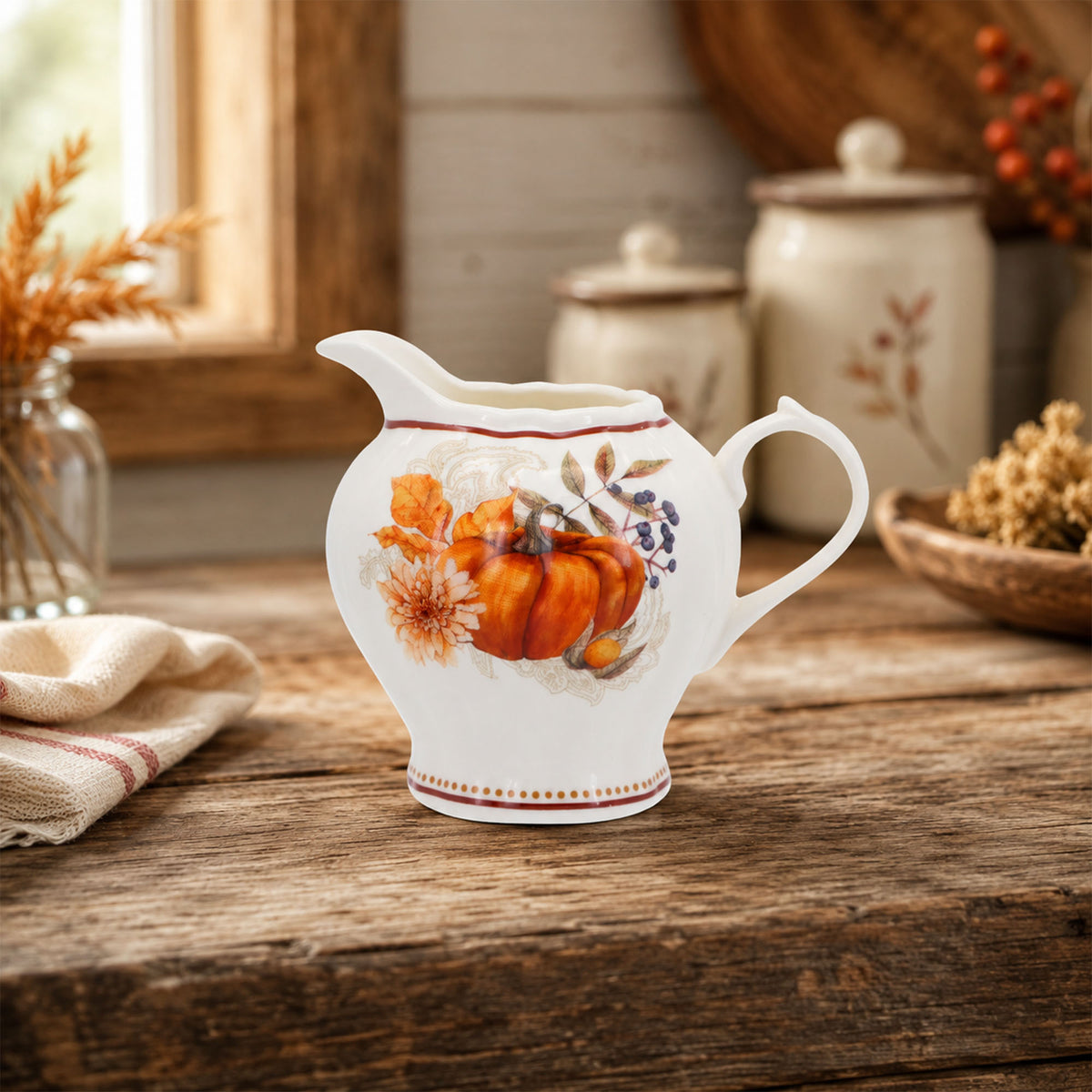 Donglin Homeware Autumn Bounty Collection Creamer 400cc