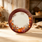 Donglin Homeware Autumn Bounty — Colección — Plato llano 10,5 pulgadas