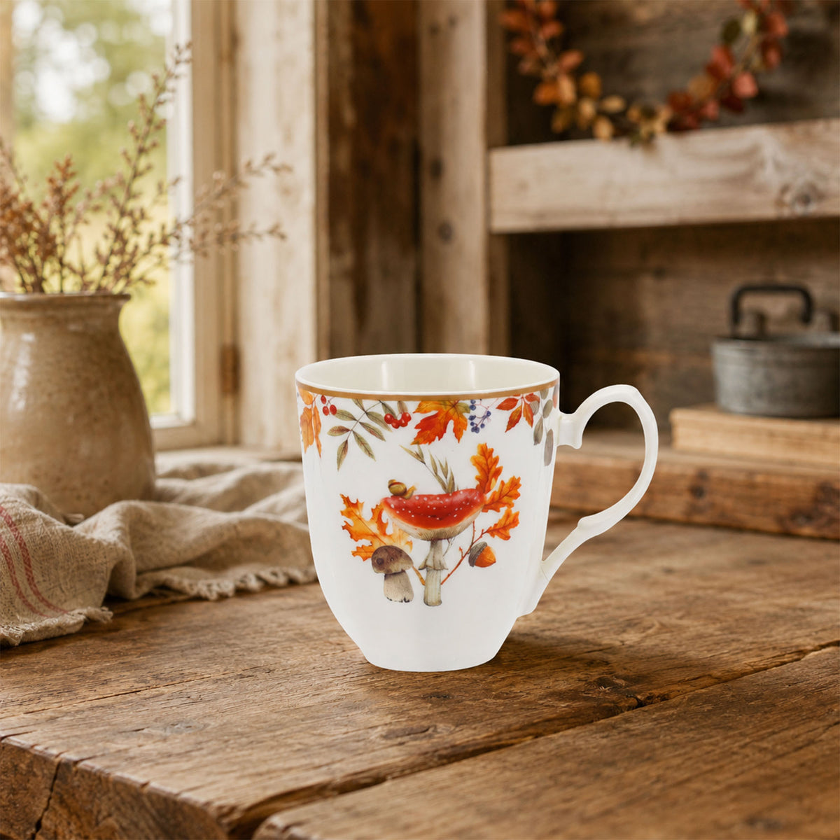 Donglin Homeware Autumn Bounty Collection Mug 350cc