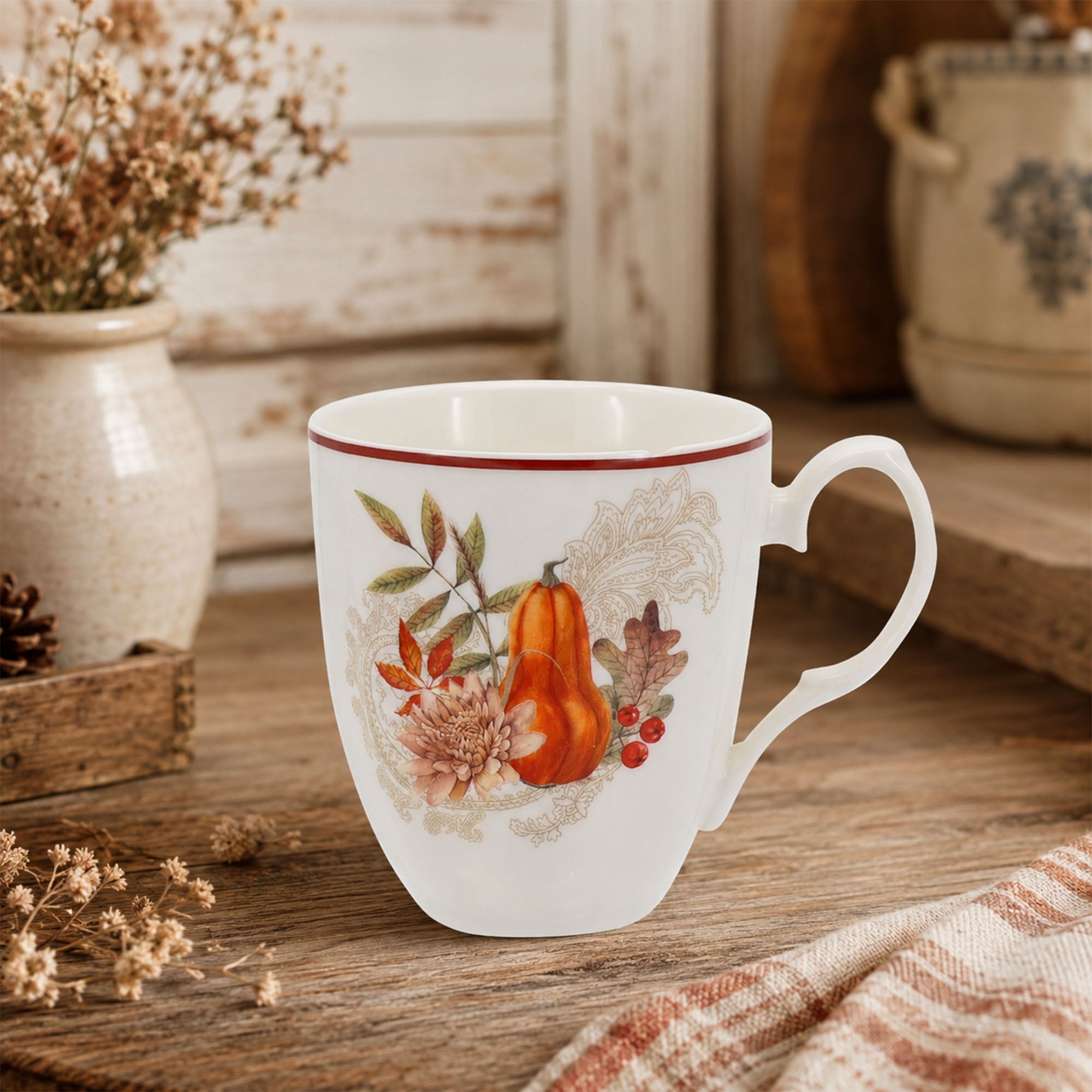 Donglin Homeware Autumn Bounty Collection Mug 350cc