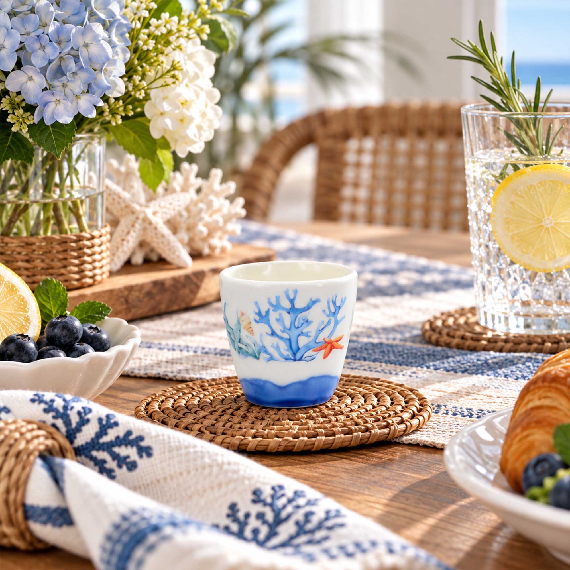 Donglin Homeware Azure Marine Collection Cup 120cc
