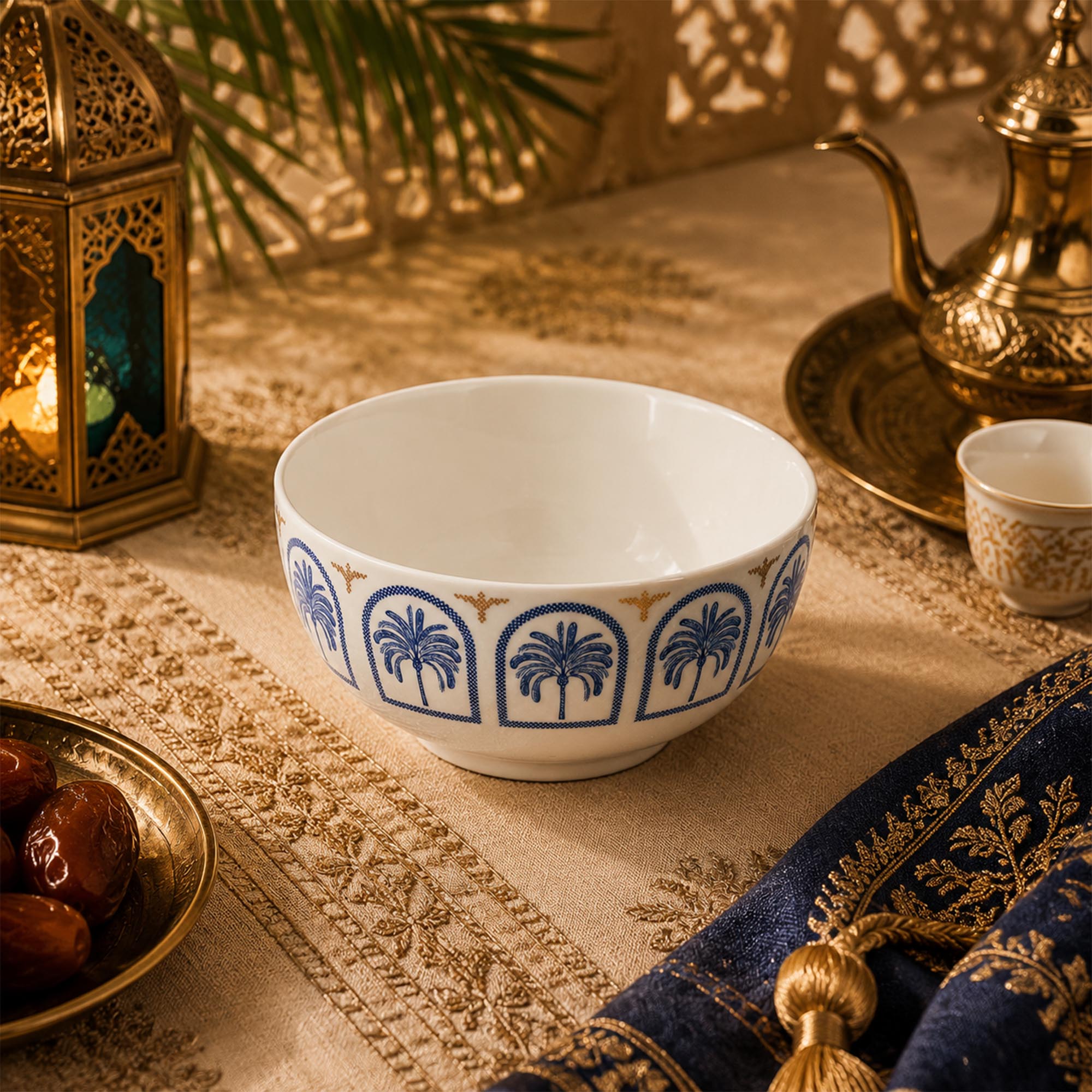 Donglin Homeware Azure Riviera Collection Bowl 5.5-inch