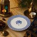 Donglin Homeware Azure Riviera Collection Dessert Plate 7.5-inch