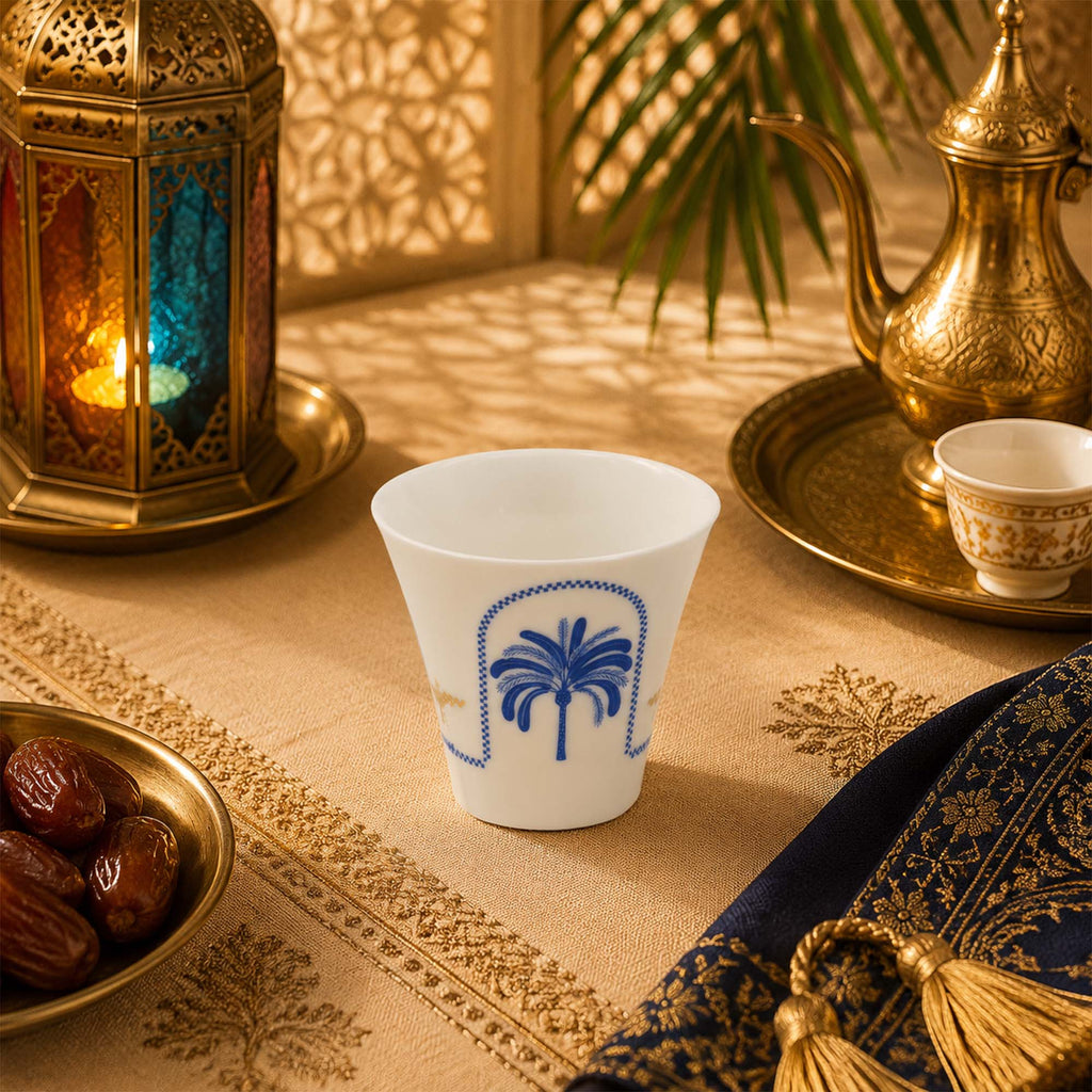 Donglin Homeware Azure Riviera Collection Gahwa Cup 80cc