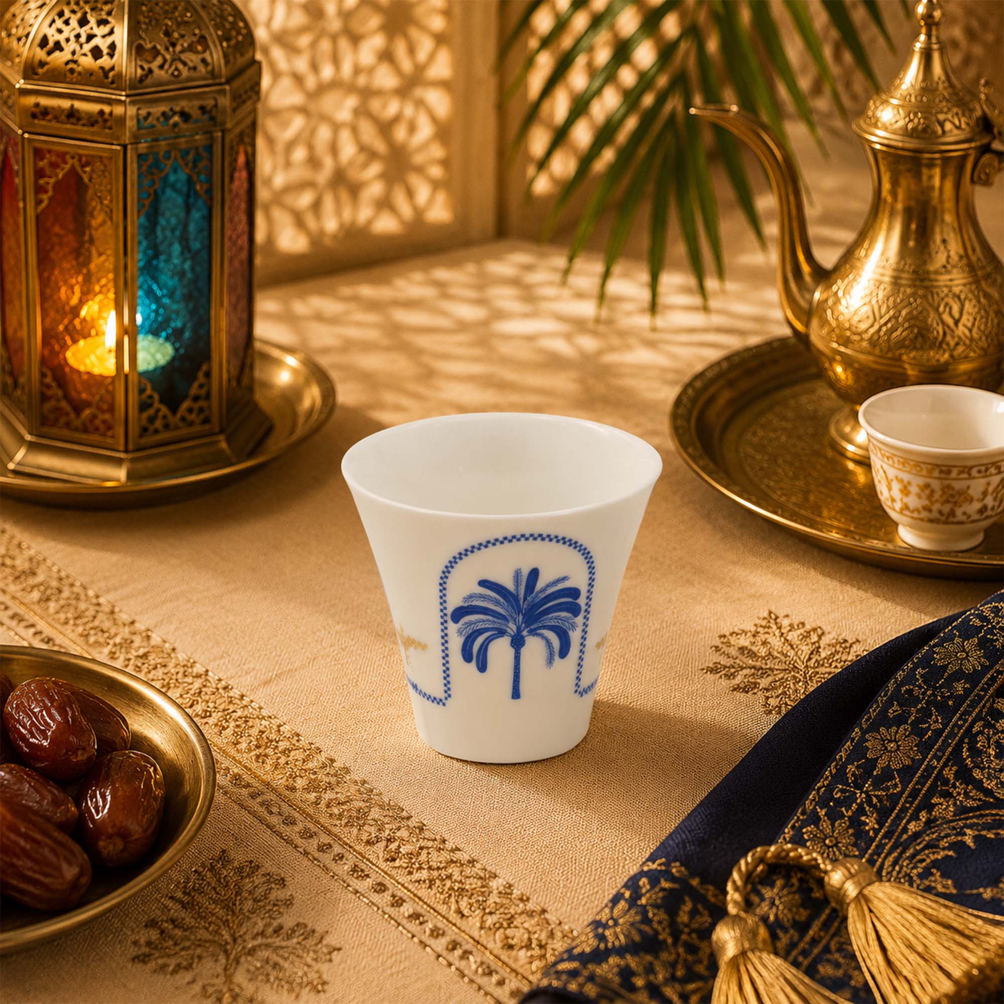 Donglin Homeware Azure Riviera Collection Gahwa Cup 80cc