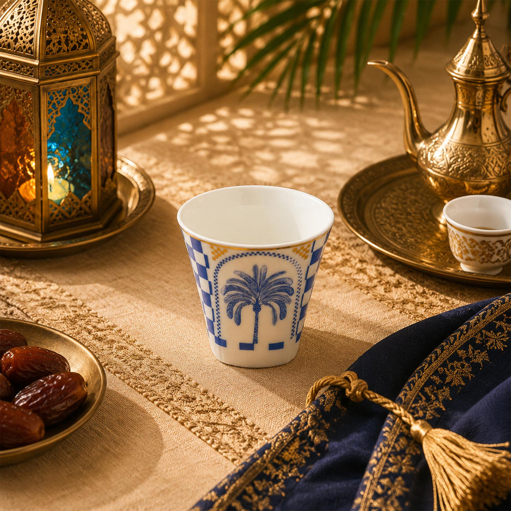 Donglin Homeware Azure Riviera Collection Gahwa Cup 80cc