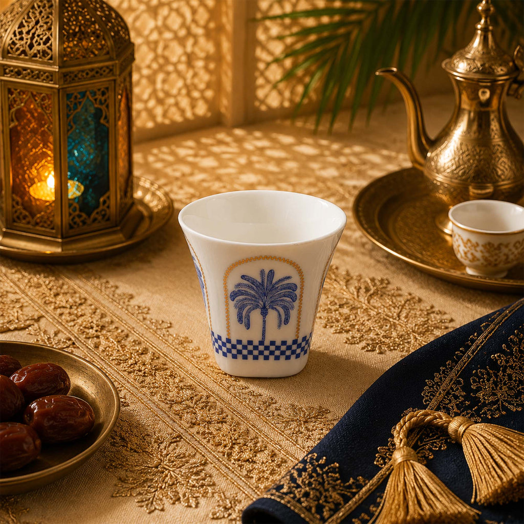 Donglin Homeware Azure Riviera Collection Gahwa Cup 80cc
