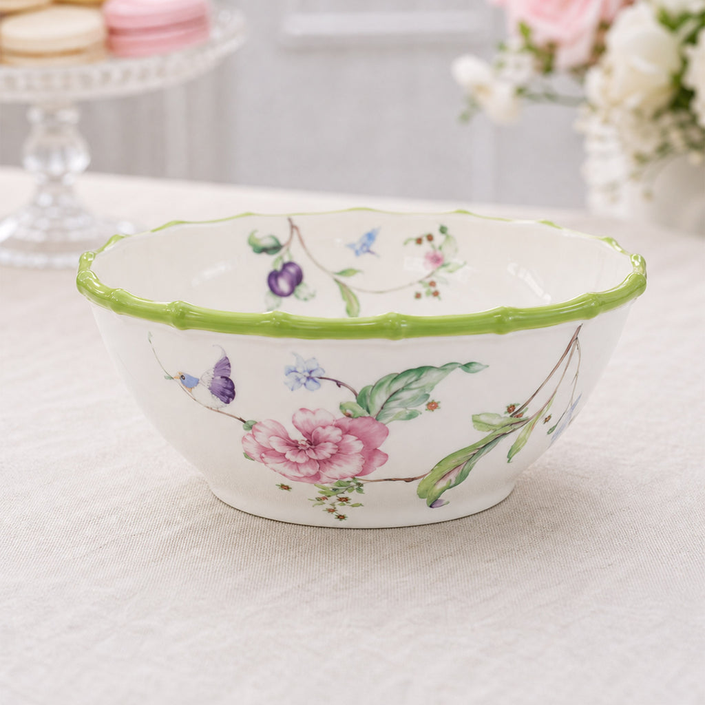 Donglin Homeware Bamboo Aviary Collection Dessert Plate 8-inch
Bamboo Aviary Collection Bowl 8.5-inch