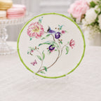 Donglin Homeware Bamboo Aviary Collection Dessert Plate 8-inch