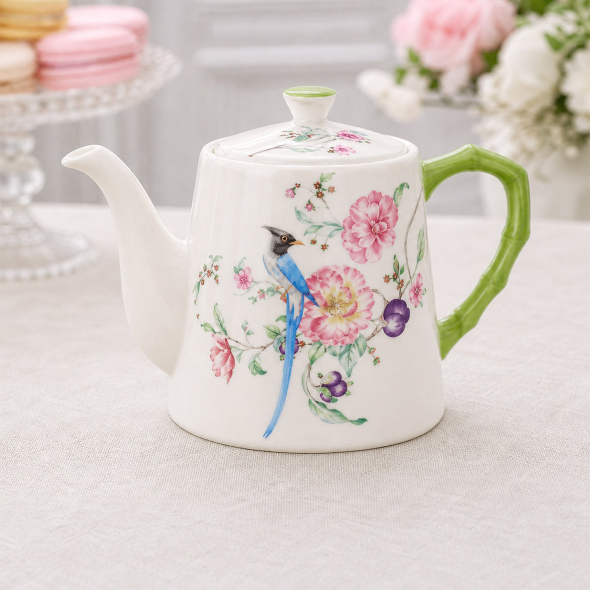 Donglin Homeware Bamboo Aviary Collection Teapot 1000cc