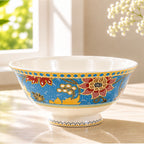 Donglin Homeware Batik Peranakan - Vintage Style Ceramic Bowl 4.75-inch