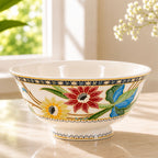 Donglin Homeware Batik Peranakan - Vintage Style Ceramic Bowl 4.75-inch