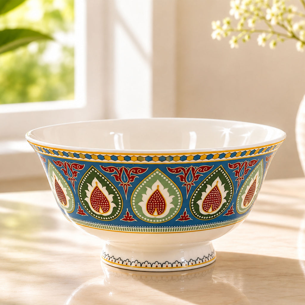 Donglin Homeware Batik Peranakan - Vintage Style Ceramic Bowl 4.75-inch