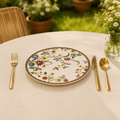 Donglin Homeware Batik Peranakan - Vintage Style Ceramic Dessert Plate 7.5-inch