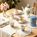 Donglin Homeware Batik Peranakan - Vintage Style Ceramic Tableware Set