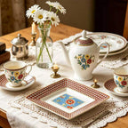 Donglin Homeware Batik Peranakan - Vintage Style Ceramic Tableware Set