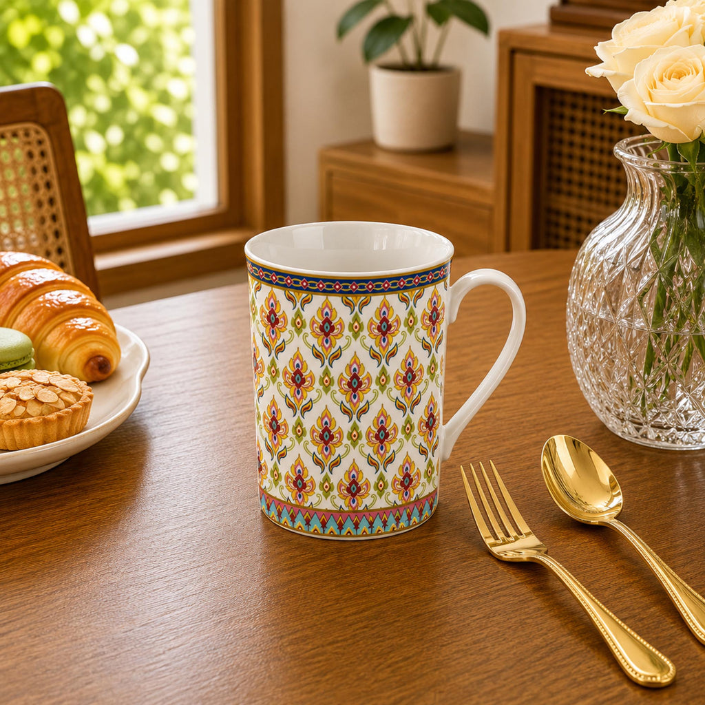 Donglin Homeware Benjarong Silk Road Collection Mug 320cc