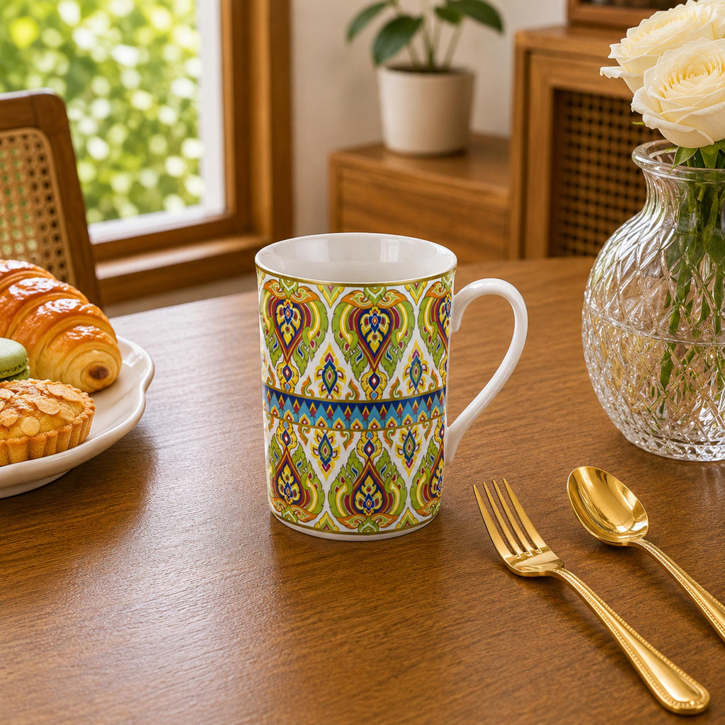 Donglin Homeware Benjarong Silk Road Collection Mug 320cc