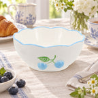 Donglin Homeware Blueberry Garden Collection Bowl 6-inch