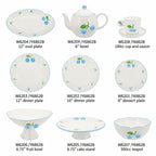Donglin Homeware Blueberry Garden Collection Shapes