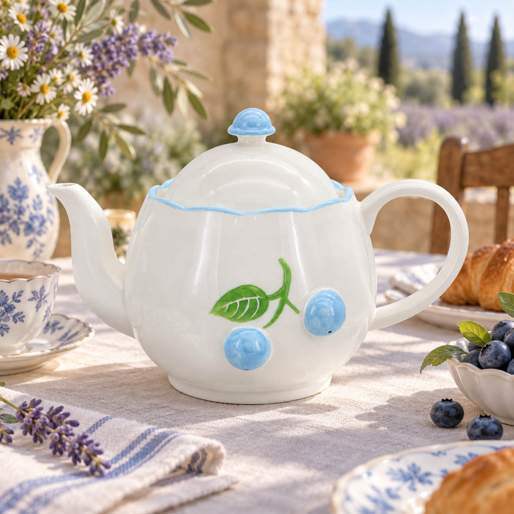Donglin Homeware Blueberry Garden Collection Teapot 950cc