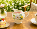 Donglin Homeware Botanical Floral Farmhouse Style Ceramic Creamer 400cc
