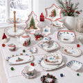Donglin Homeware Christmas Santa & Sleigh  - Cartoon Style Ceramic Tableware
