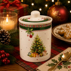 Donglin Homeware Christmas Woodland Collection Canister 800ml