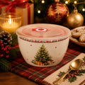 Donglin Homeware Christmas Woodland Collection Container 650ml