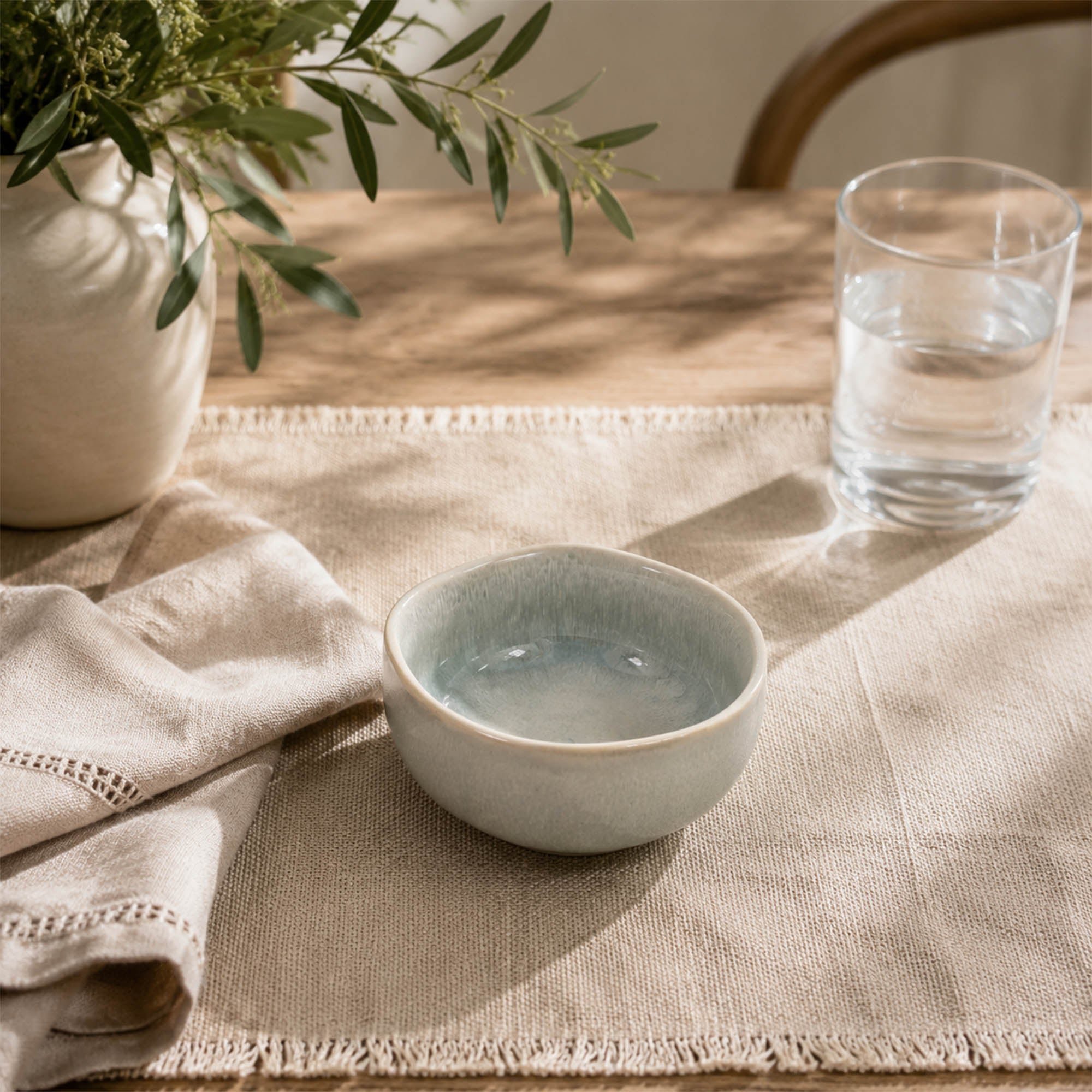 Donglin Homeware Coastal Mist Collection Dip Bowl 4.5-inch