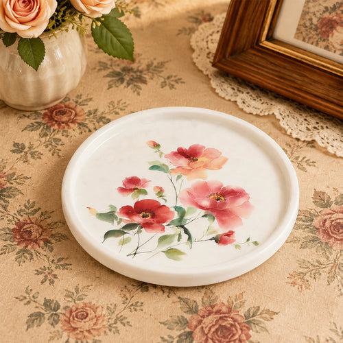 Donglin Homeware Crystalline Bloom Collection Dessert Plate 7.5-inch