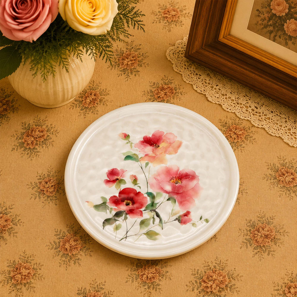 Donglin Homeware Crystalline Bloom Collection Dessert Plate 7.5-inch