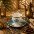 Donglin Homeware Deco Fan Collection Cup and Saucer 220cc