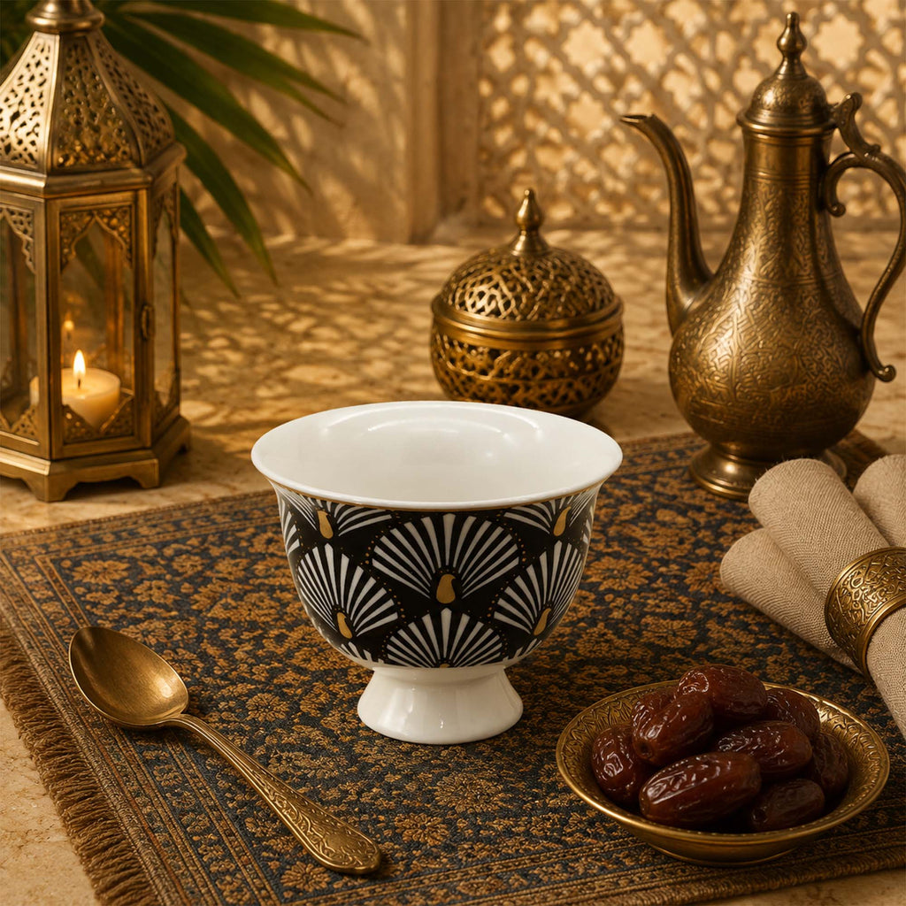 Donglin Homeware Deco Fan Collection Gahwa Cup 80cc