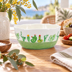 Donglin Homeware Desert Bloom Collection Bowl 8-inch
