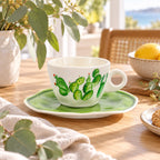 Donglin Homeware Desert Bloom Collection Cup and Saucer 160cc
