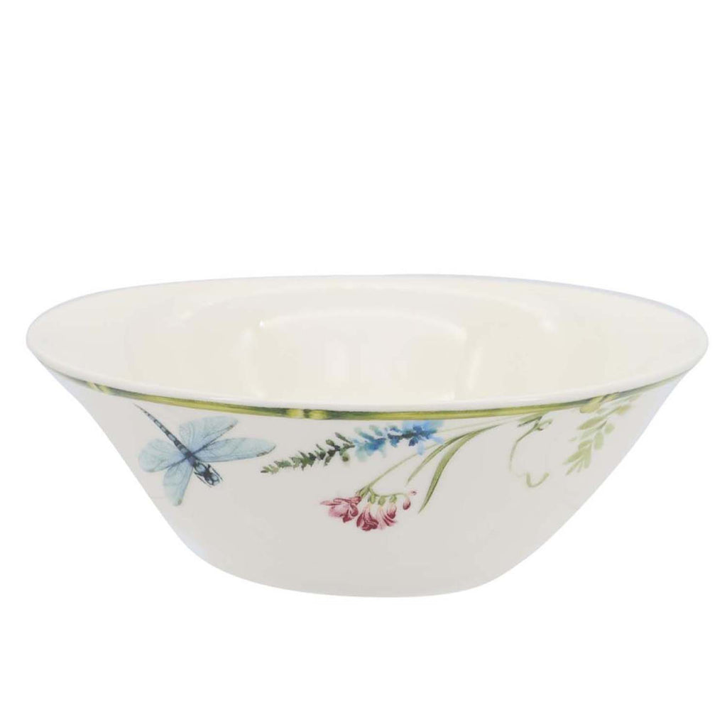 Lemon grove farmhouse style ceramic tableware set white with yellow lemons green leaves gold lattice rim home decor with 7.5-inch bowl